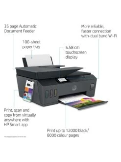 HP Smart Tank Plus 570 Wireless All-in-One 13 HP Smart Tank Plus 570 Wireless All-in-One -Digital Station RRMYL SQ7 0000000004 BLACK SLd3