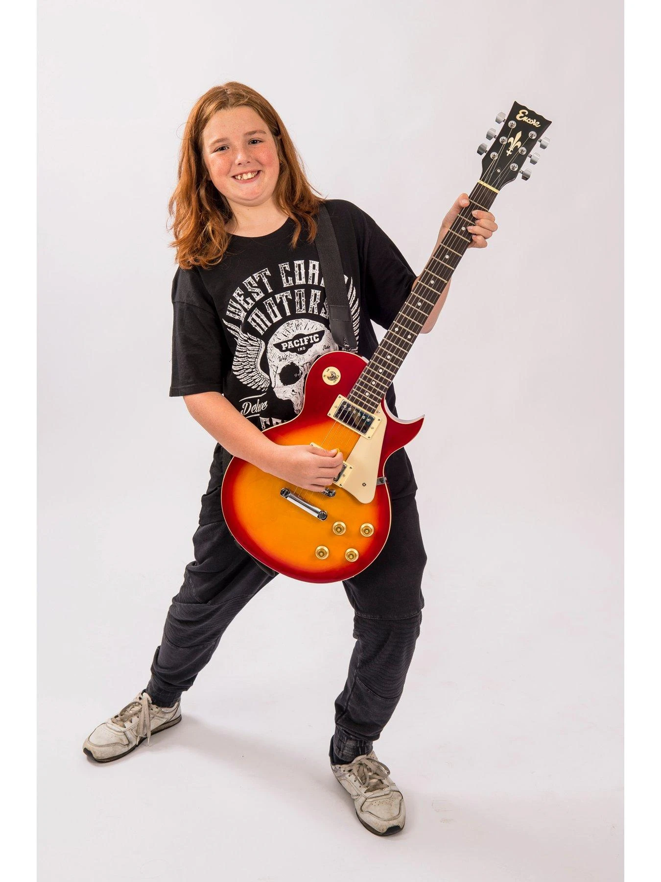 Encore Electric Guitar Outfit - Cherry Sunburst 6 Encore Electric Guitar Outfit - Cherry Sunburst - Image 6