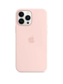 Apple IPhone 13 Pro Max Silicone Case With MagSafe – Chalk Pink