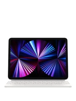 Apple Magic Keyboard For IPad Pro 11-inch (1st, 2nd, 3rd & 4th Gen, 2022) and IPad Air (4th Gen, 2020 & 5th Gen, 2022) - British English - White