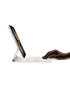 Apple Magic Keyboard For IPad Pro 12.9-inch (2021) - British English - White -Digital Station RVLVX SQ7 0000000013 WHITE SLd3