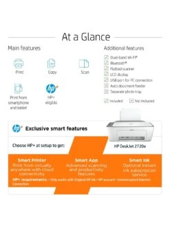 HP Deskjet 2720e All In One Colour Printer -Digital Station RYCLL SQ6 0000000099 N A SLd2