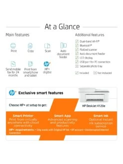 HP DeskJet 4120e All In One Colour Printer 13 HP DeskJet 4120e All In One Colour Printer -Digital Station RYCLM SQ6 0000000099 N A SLd2