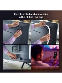 Philips Hue Hue Gradient Lightstrip TV 55" EU 10 Philips Hue Hue Gradient Lightstrip TV 55" EU -Digital Station TAM4Q SQ5 0000000088 NO COLOR SLd3