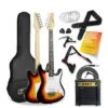 3rd Avenue 3/4 Size Electric Guitar Ultimate Kit With 10W Amp - 6 Months FREE Lessons - Sunburst