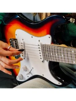 3rd Avenue 3/4 Size Electric Guitar Ultimate Kit With 10W Amp - 6 Months FREE Lessons - Sunburst -Digital Station TATLA SQ6 0000000099 N A SLd4