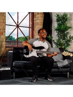 3rd Avenue Full Size Bass Guitar Ultimate Kit With 15W Amp - 6 Months FREE Lessons - Black 10 3rd Avenue Full Size Bass Guitar Ultimate Kit With 15W Amp - 6 Months FREE Lessons - Black -Digital Station TATLC SQ5 0000000099 N A SLd3