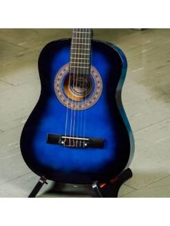 3rd Avenue 1/2 Size Kids Classical Guitar Beginner Bundle - 6 Months FREE Lessons - Blueburst -Digital Station TATLQ SQ6 0000000099 N A SLd4