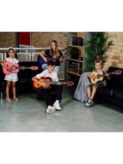 3rd Avenue 1/4 Size Kids Classical Guitar Beginner Bundle - 6 Months FREE Lessons - Blueburst -Digital Station TATLU SQ6 0000000099 N A SLd4