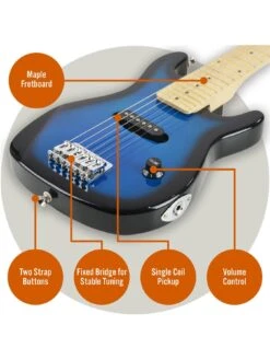 3rd Avenue Junior Electric Guitar Pack - Blueburst -Digital Station TATLV SQ4 0000000099 N A SLd2