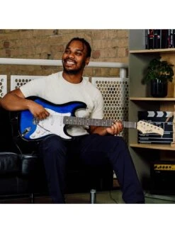 3rd Avenue Full Size 4/4 Electric Guitar Ultimate Kit With 10W Amp - 6 Months FREE Lessons - Blueburst 10 3rd Avenue Full Size 4/4 Electric Guitar Ultimate Kit With 10W Amp - 6 Months FREE Lessons - Blueburst -Digital Station TATM9 SQ5 0000000099 N A SLd3