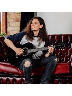 3rd Avenue Cutaway Acoustic Guitar Pack - Black -Digital Station TATMD SQ5 0000000099 N A SLd3