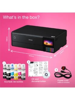 Epson® Epson ET-8550 Printer -Digital Station TDUHF SQ4 0000000004 BLACK SLd