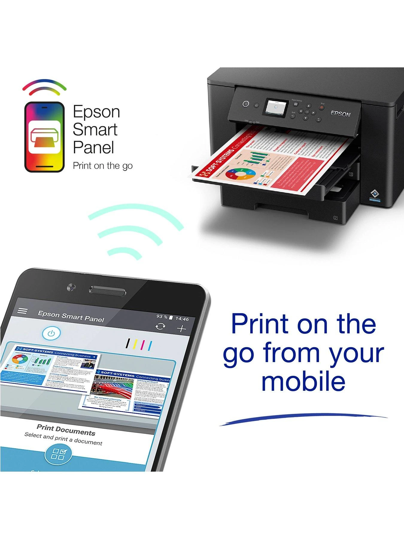 Epson® Epson WF-7310DTW Wireless Inkjet Printer 4 Epson® Epson WF-7310DTW Wireless Inkjet Printer - Image 4