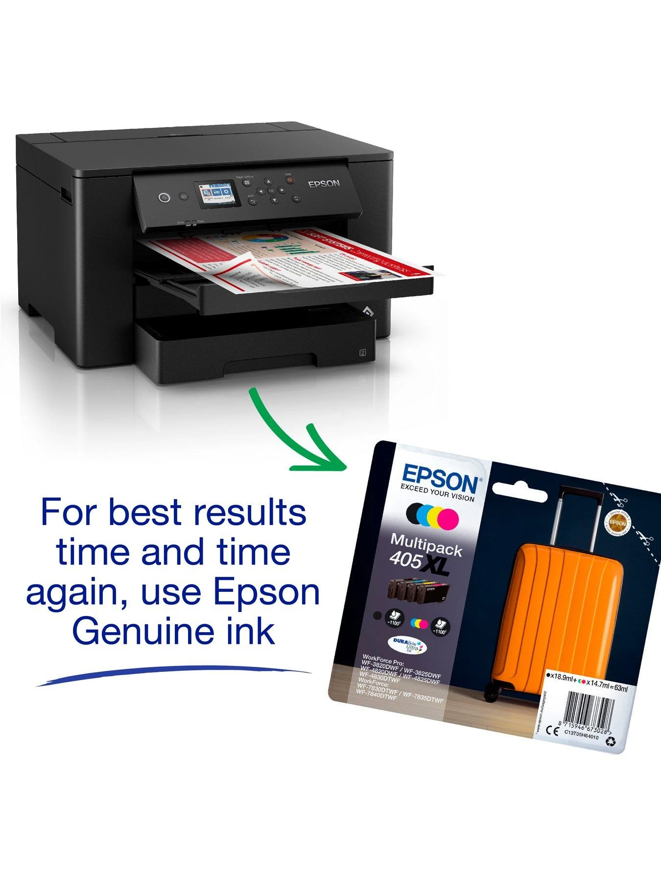 Epson® Epson WF-7310DTW Wireless Inkjet Printer 5 Epson® Epson WF-7310DTW Wireless Inkjet Printer - Image 5