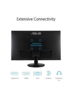 Asus VA27DQ 27in Eye Care Monitor FHD -Digital Station TDVQY SQ6 0000000004 BLACK SLd2