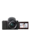 Sony Alpha ZVE10LBDI.EU APS-C Mirrorless Interchangeable-Lens Vlog Camera With 16-50 Mm F/3.5-5.6 Power Zoom Kit Lens (Vari-Angle Screen For Vlogging, 4K Video, Real-time Eye Autofocus)