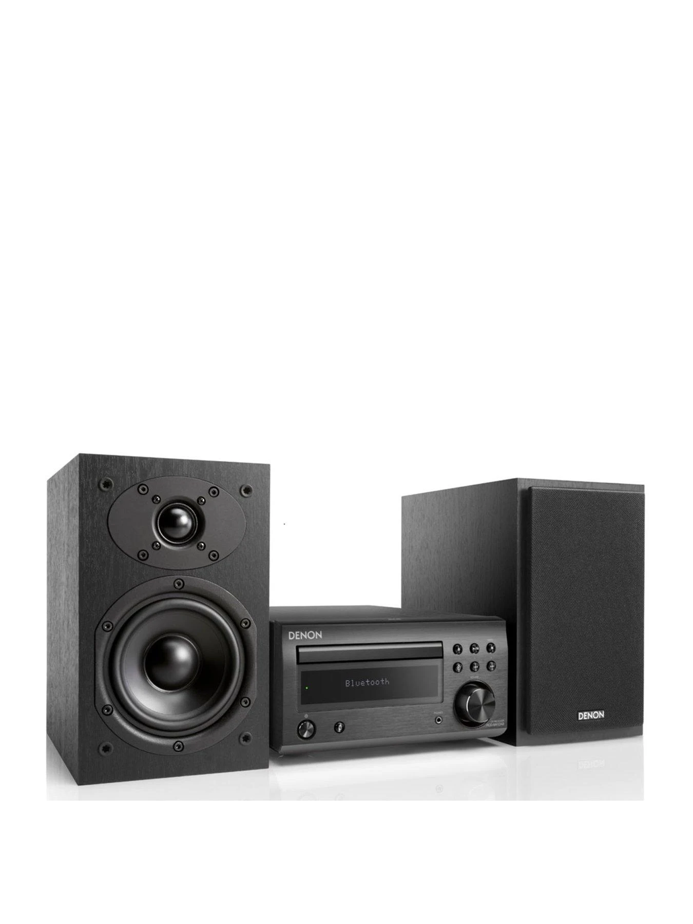 Denon D-M41 DAB Mini HiFi System With CD, Bluetooth And FM/DAB+ Tuner - Black 2 Denon D-M41 DAB Mini HiFi System With CD, Bluetooth And FM/DAB+ Tuner - Black - Image 2