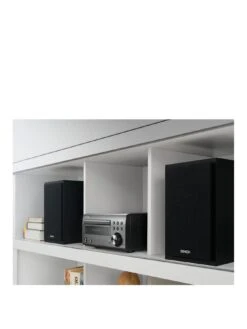 Denon D-M41 DAB Mini HiFi System With CD, Bluetooth And FM/DAB+ Tuner - Black 6 Denon D-M41 DAB Mini HiFi System With CD, Bluetooth And FM/DAB+ Tuner - Black -Digital Station TL69Y SQ3 0000000004 BLACK SLa