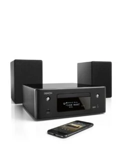 Denon CEOL N10 Network Mini System - Black -Digital Station TL6A4 SQ3 0000000004 BLACK SLa