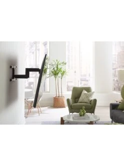 SANUS FLF325-B2 Full Motion 47-90" TV Bracket -Digital Station TQT9F SQ4 0000000004 BLACK SLd