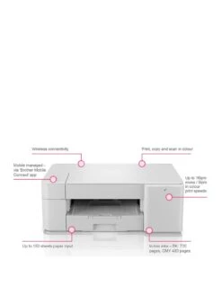Brother DCP-J1200W Inkjet Printer -Digital Station TUKQF SQ3 0000000013 WHITE SLa