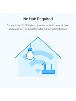 TP-Link TP Link Tapo L510E Smart Bulb 2-Pack - White / E27 -Digital Station TX9AM SQ6 0000000099 N A SLd4