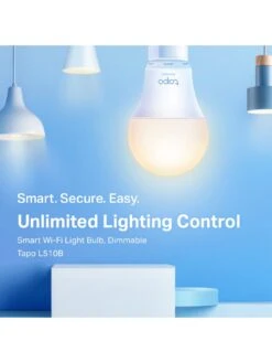 TP-Link TP Link Tapo L510B Smart Bulb 2-Pack - White / B22 -Digital Station TX9AN SQ4 0000000099 N A SLd2