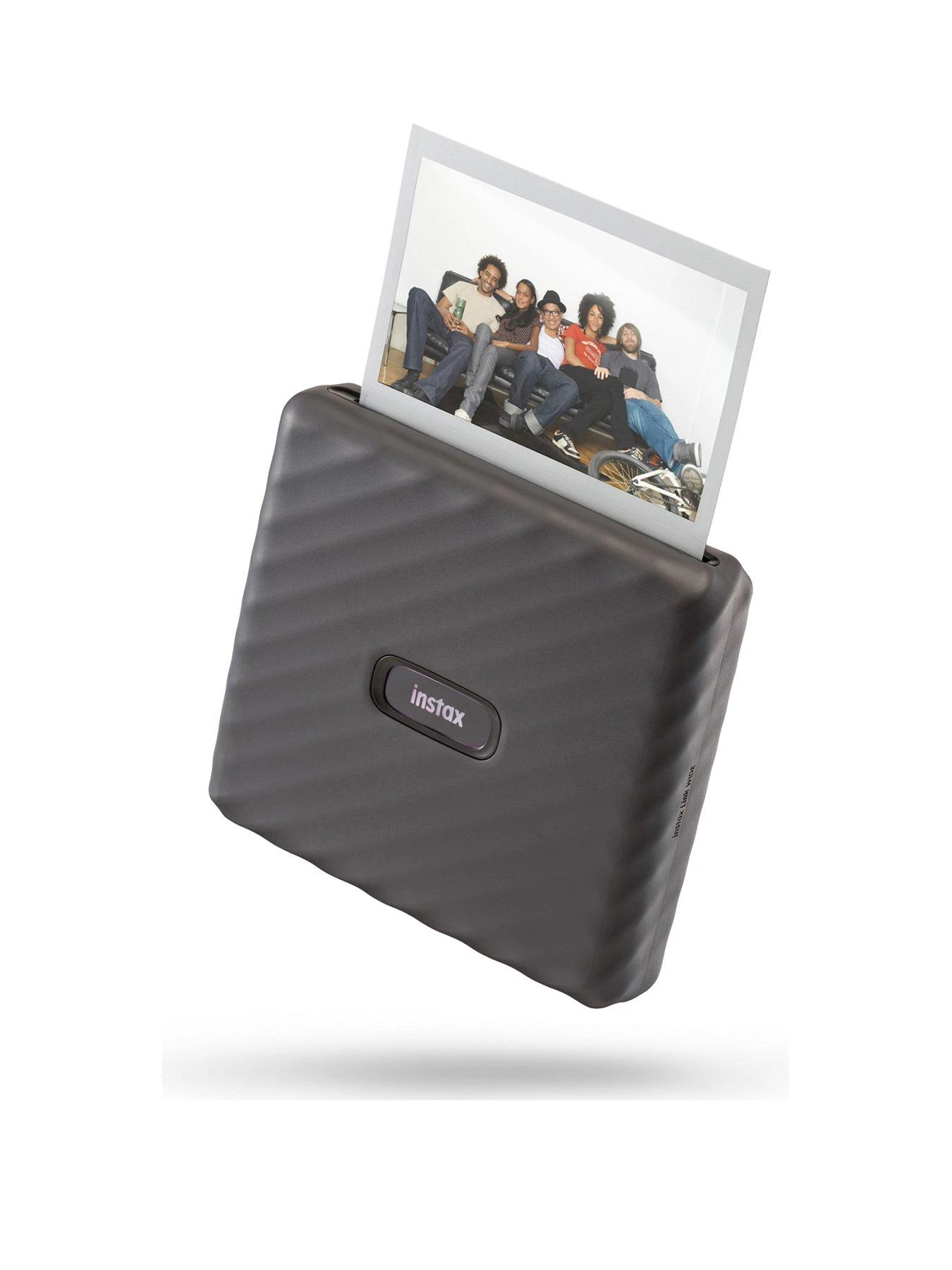 Fujifilm Instax Link Wide Printer - Mocha Gray 2 Fujifilm Instax Link Wide Printer - Mocha Gray - Image 2