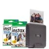 Fujifilm Instax Link Wide Printer + 40 Shots - Mocha Gray