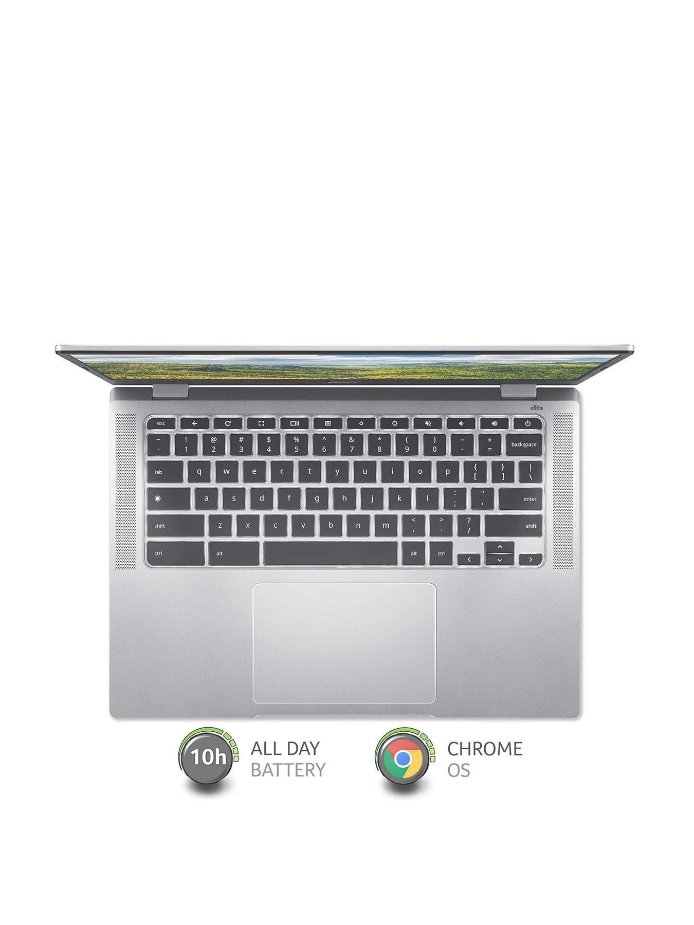 Acer Chromebook 514 CB514-2H - 14in FHD, Intel Core I3-1115G4, 8GB RAM, 128GB SSD, Google Chrome OS, Optional Microsoft 365 Family (15 Months) - Iron 2 Acer Chromebook 514 CB514-2H - 14in FHD, Intel Core I3-1115G4, 8GB RAM, 128GB SSD, Google Chrome OS, Optional Microsoft 365 Family (15 Months) - Iron - Image 2