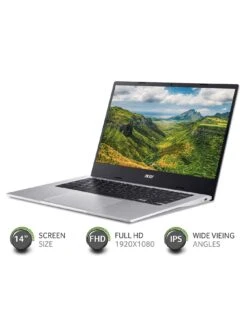 Acer Chromebook 514 CB514-2H - 14in FHD, Intel Core I3-1115G4, 8GB RAM, 128GB SSD, Google Chrome OS, Optional Microsoft 365 Family (15 Months) - Iron 11 Acer Chromebook 514 CB514-2H - 14in FHD, Intel Core I3-1115G4, 8GB RAM, 128GB SSD, Google Chrome OS, Optional Microsoft 365 Family (15 Months) - Iron -Digital Station TYYNL SQ4 0000000088 NO COLOR SLd