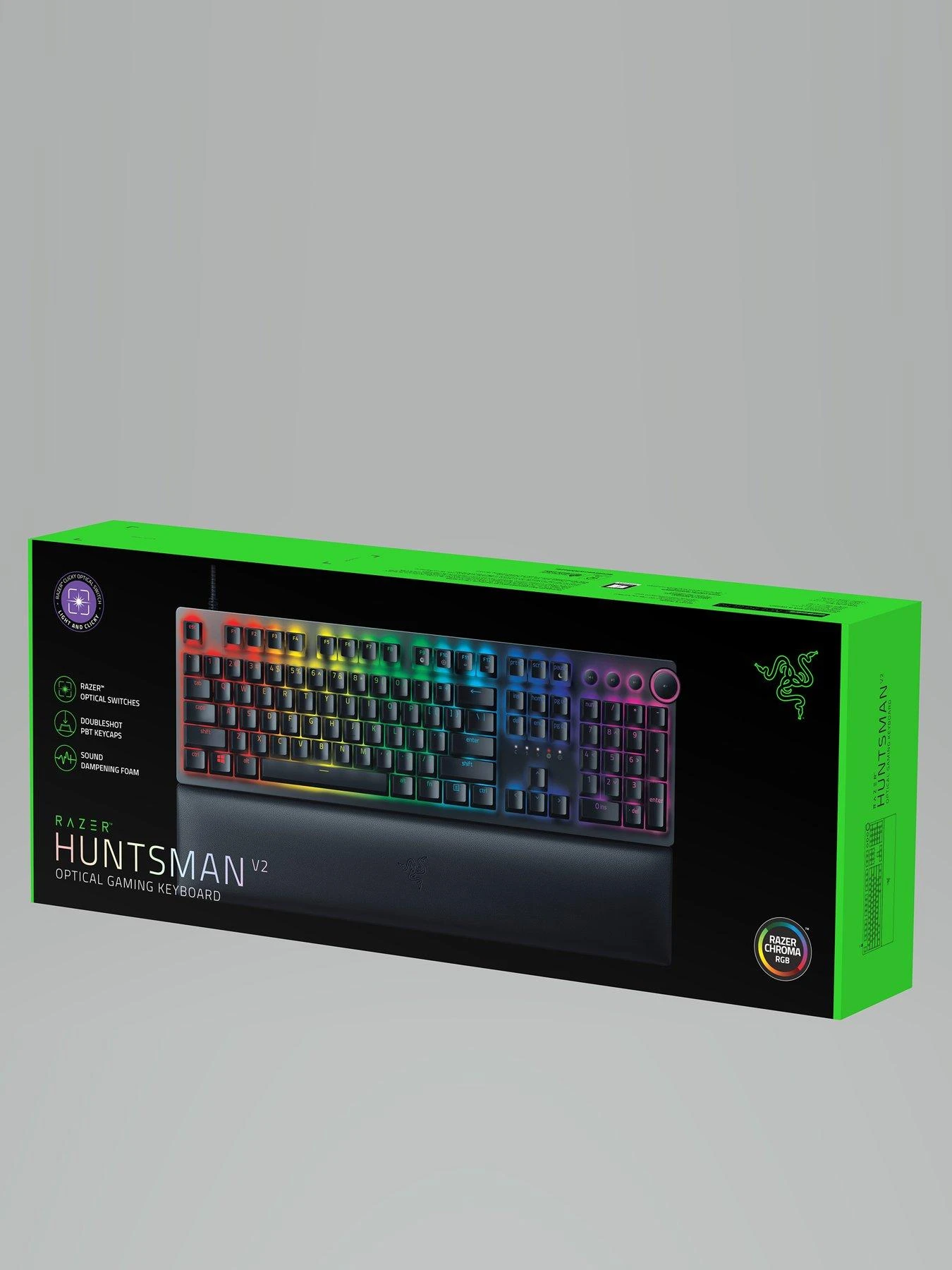 Razer Huntsman V2 (Purple Switch) - UK Layout 4 Razer Huntsman V2 (Purple Switch) - UK Layout - Image 4
