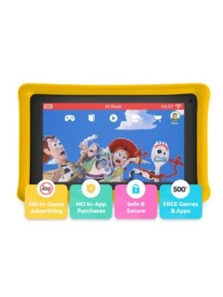 Pebble Gear Disney Toy Story 4 Kids Tablet + Carry Bag By Pebble Gear -Digital Station U3XJL SQ4 0000000004 BLACK SLd