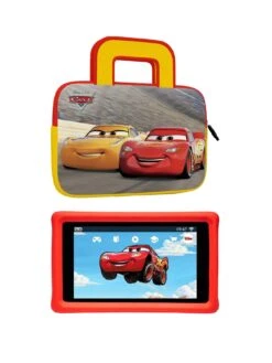 Pebble Gear Disney Cars 7inĀ Kids Tablet + Carry Bag