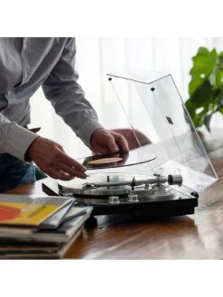 Lenco LBT-188 Walnut Turntable -Digital Station UAFXR SQ7 0000000094 WOOD SLd3