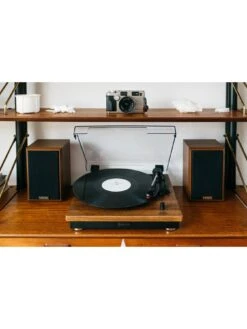 Lenco LS-100 Turntable And Hi Fi Speakers -Digital Station UAFXT SQ6 0000000004 BLACK SLd2