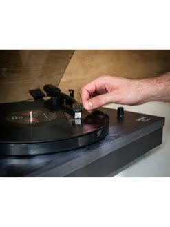 Lenco LS-300 Black Turntable And Hi Fi Speakers -Digital Station UAFXU SQ6 0000000004 BLACK SLd2