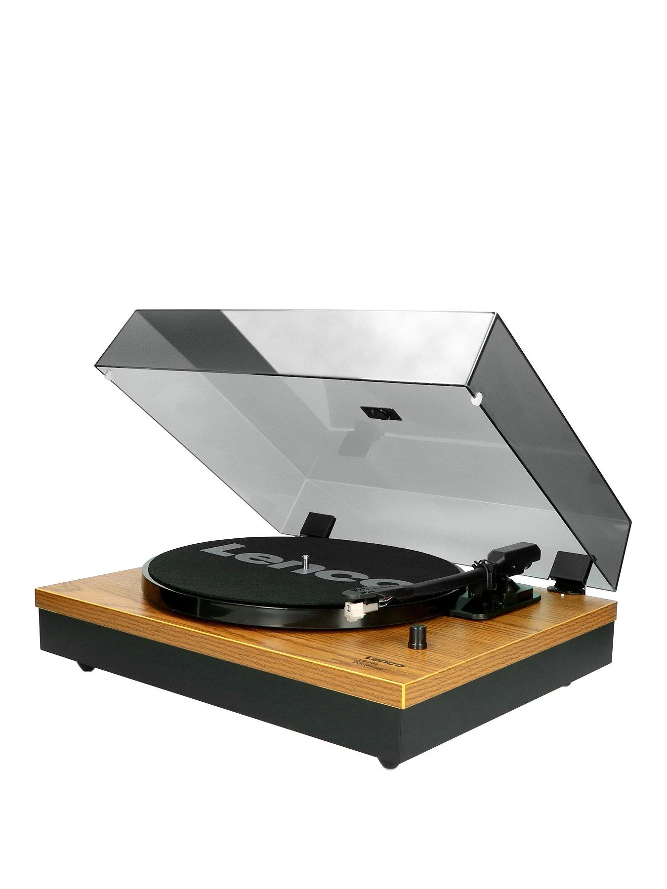 Lenco LS-300 Wood Turntable And Hi Fi Speakers 2 Lenco LS-300 Wood Turntable And Hi Fi Speakers - Image 2