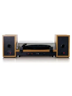 Lenco LS-300 Wood Turntable And Hi Fi Speakers 10 Lenco LS-300 Wood Turntable And Hi Fi Speakers -Digital Station UAFXV SQ4 0000000094 WOOD SLd