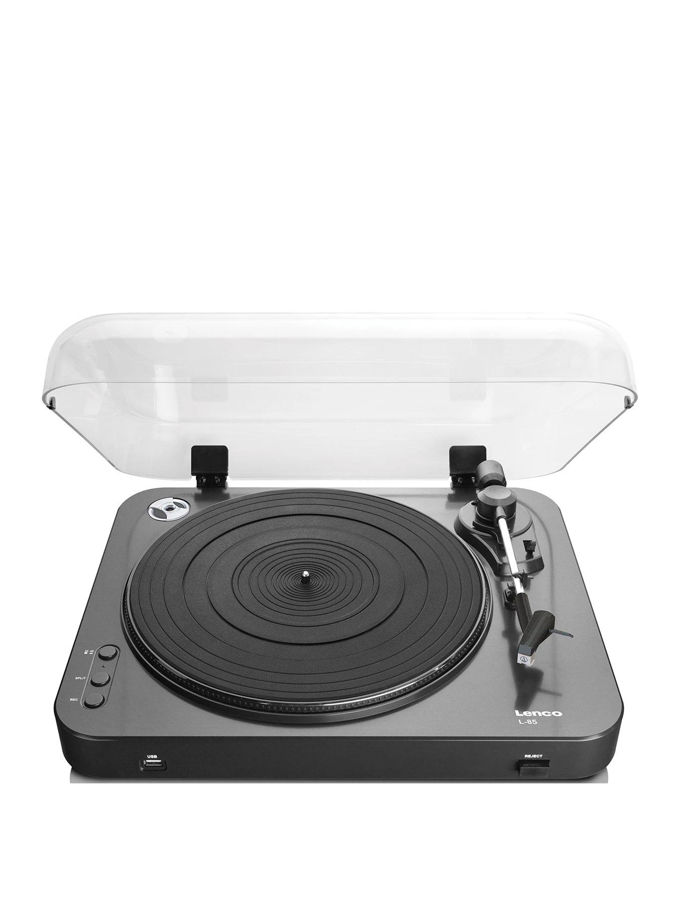 Lenco L-85 Black USB Turntable 1 Lenco L-85 Black USB Turntable