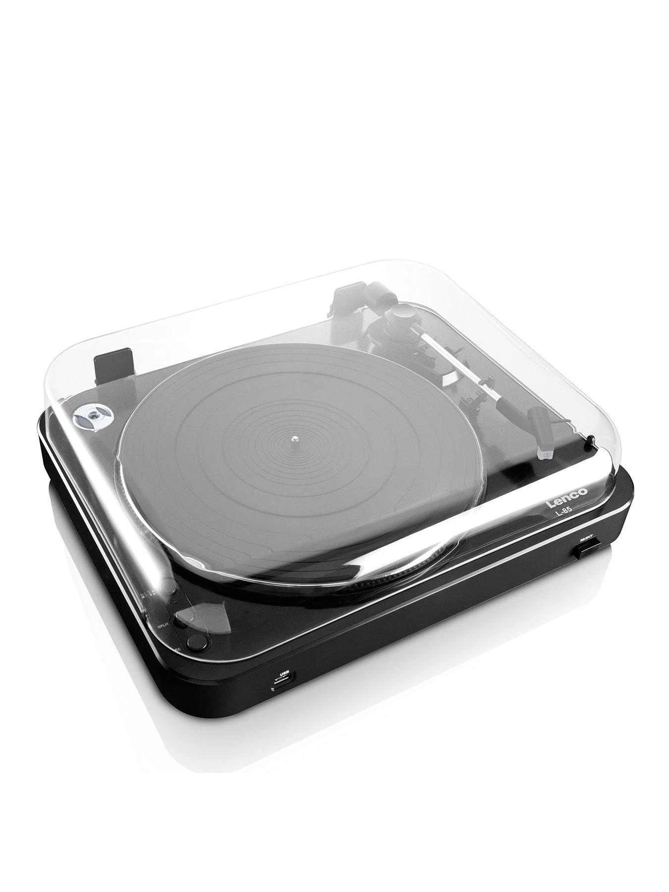 Lenco L-85 Black USB Turntable 2 Lenco L-85 Black USB Turntable - Image 2