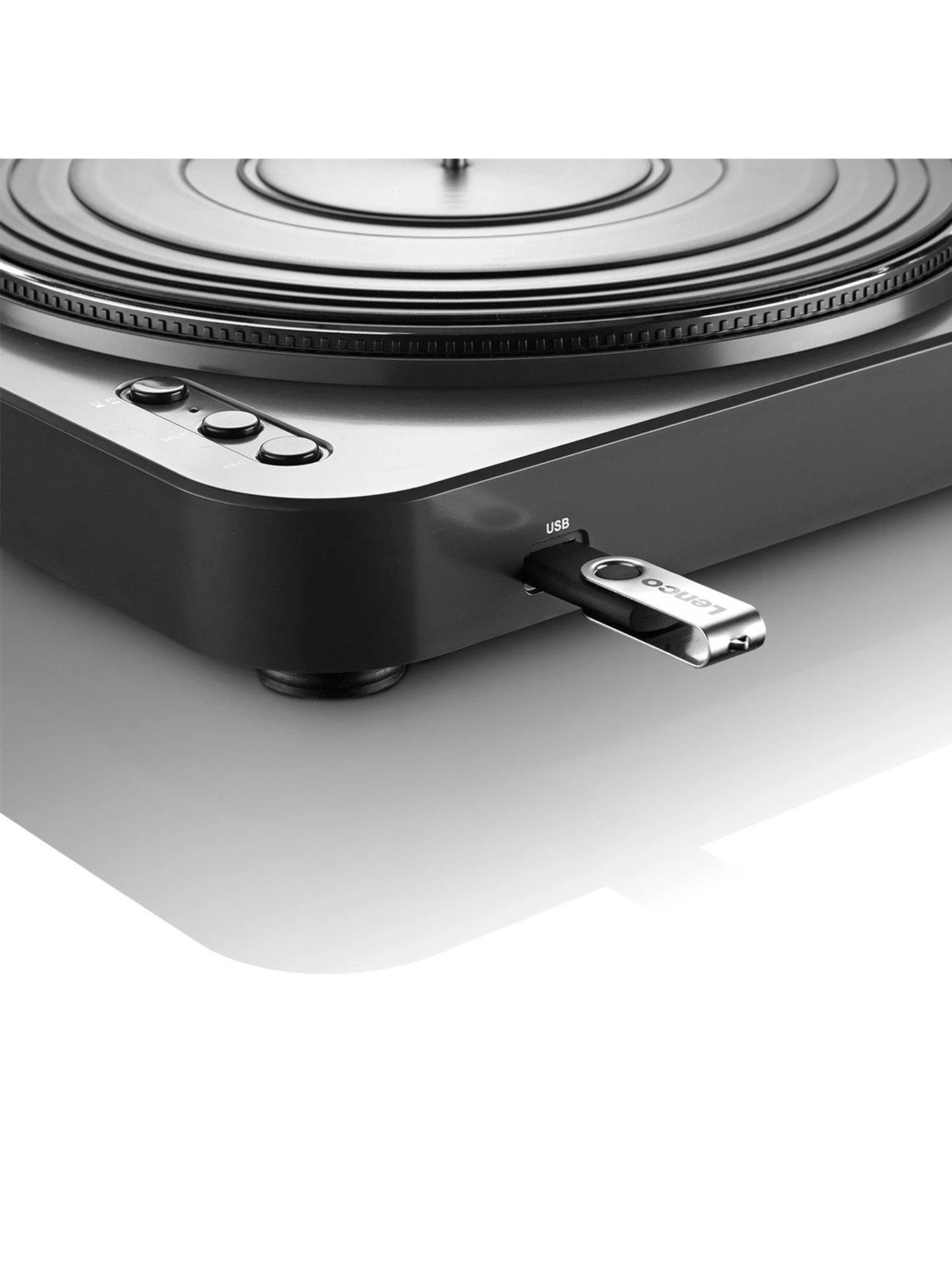 Lenco L-85 Black USB Turntable 4 Lenco L-85 Black USB Turntable - Image 4