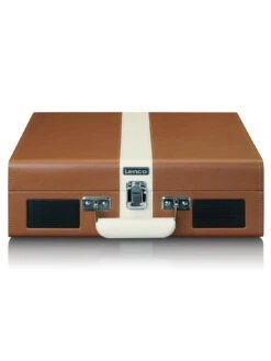 Lenco TT-120BNWH Suitcase Turntable With Bluetooth -Digital Station UAFY3 SQ5 0000000143 BROWN SLd1