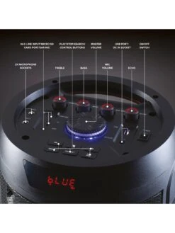 Daewoo 100W Bluetooth Barrel Speaker 10 Daewoo 100W Bluetooth Barrel Speaker -Digital Station UC9NW SQ5 0000000004 BLACK SLd1