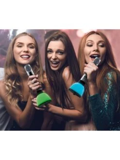 Daewoo Karaoke Microphones With Led Light -Digital Station UC9NY SQ6 0000000099 N A SLd2