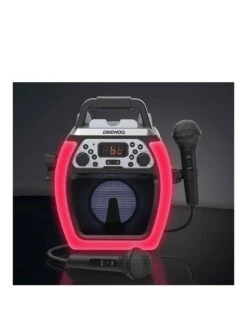 Daewoo Compact Bluetooth Karaoke Machine -Digital Station UC9P4 SQ3 0000000004 BLACK SLa