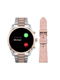Michael Kors Gen 6 Bradshaw Smart Watch With Changeable Strap Stainless Steel -Digital Station UEXD9 SQ3 0000000029 MULTI MDd