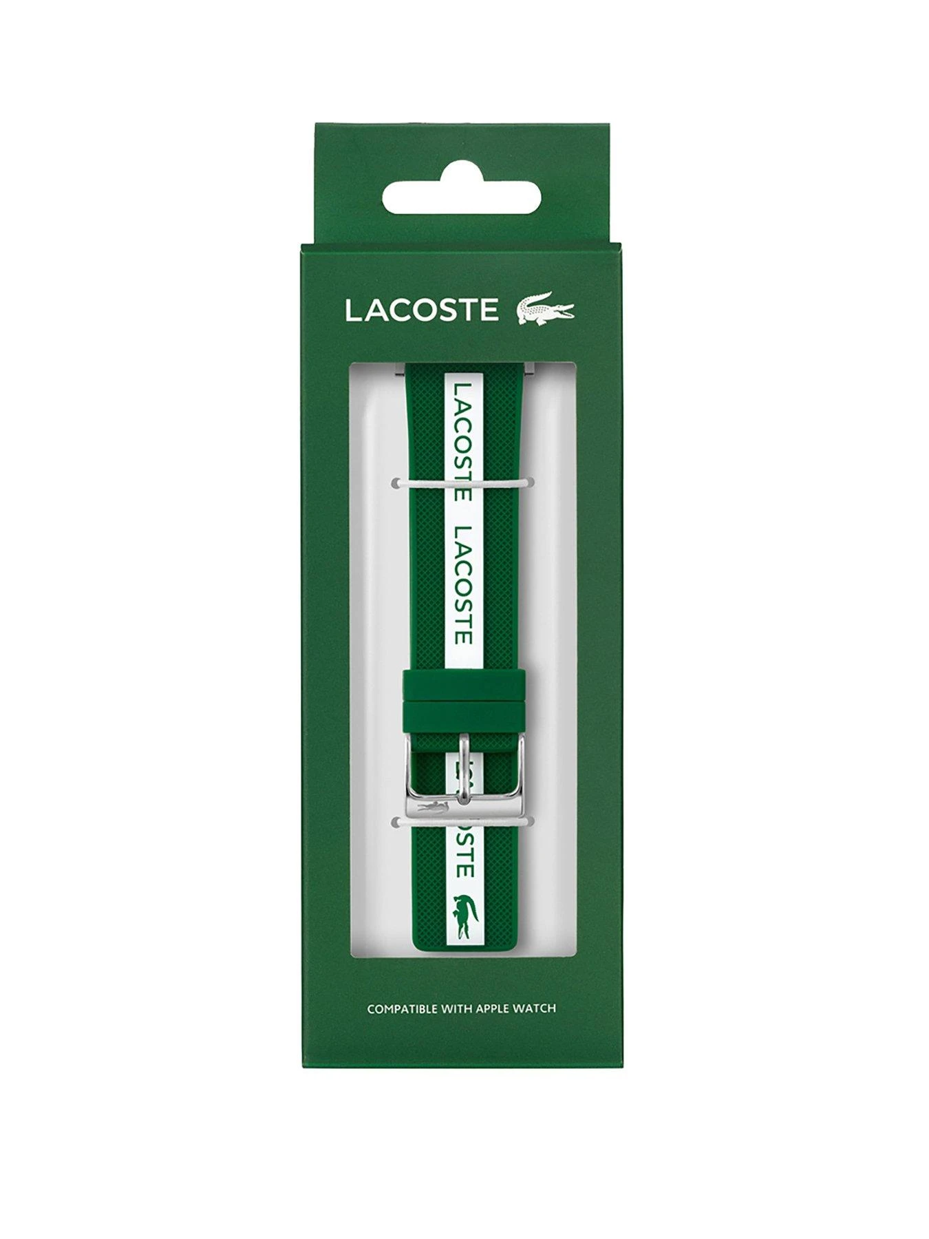 Lacoste Unisex Apple Watch Silicone Strap 1 Lacoste Unisex Apple Watch Silicone Strap