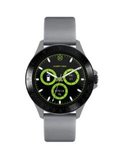 Harry Lime Fashion Smart Watch In Grey With Black Bezel